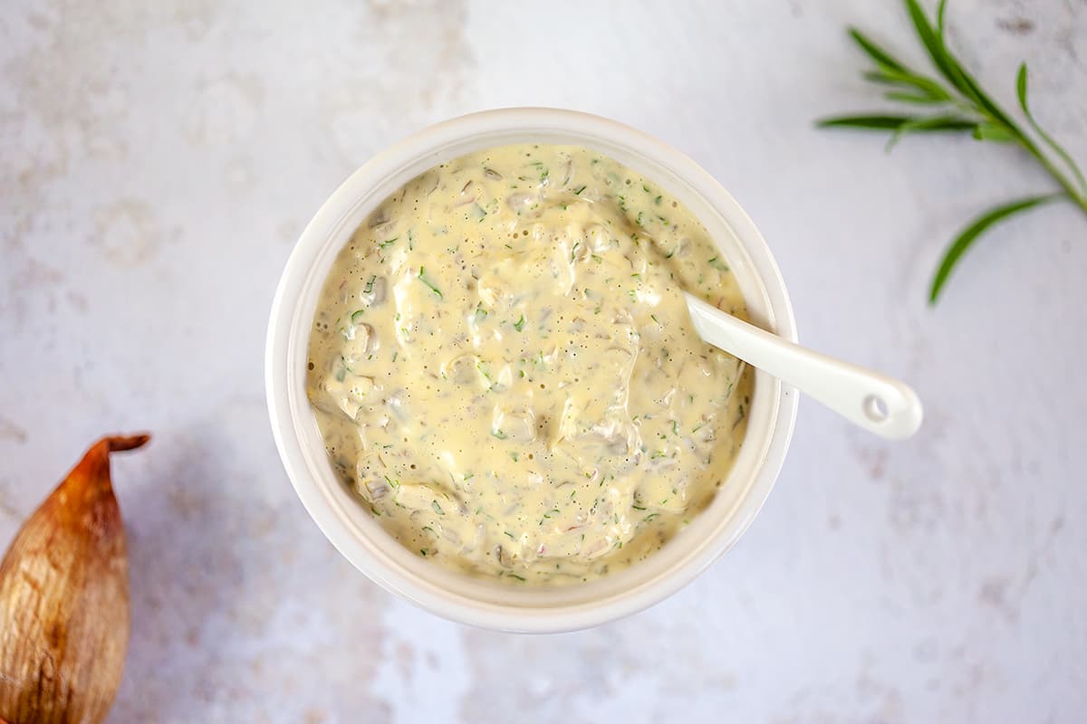 Homemade remoulade sauce - goes well with fish