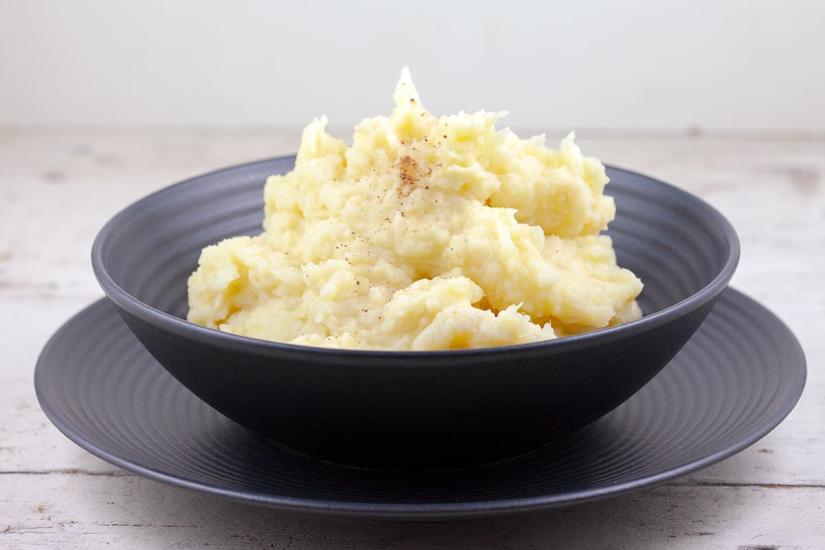 Potato and celery root mash