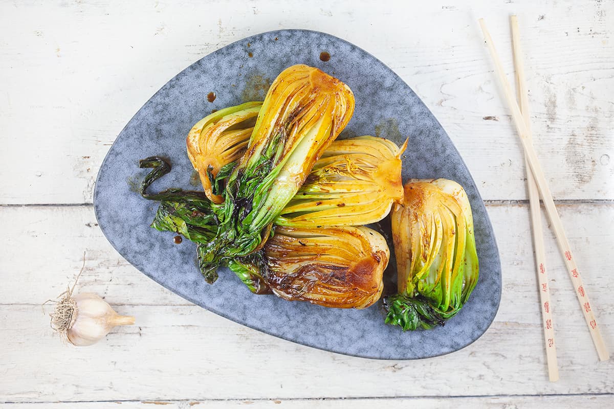 Stir-fried bok choy (cheap and super tasty)