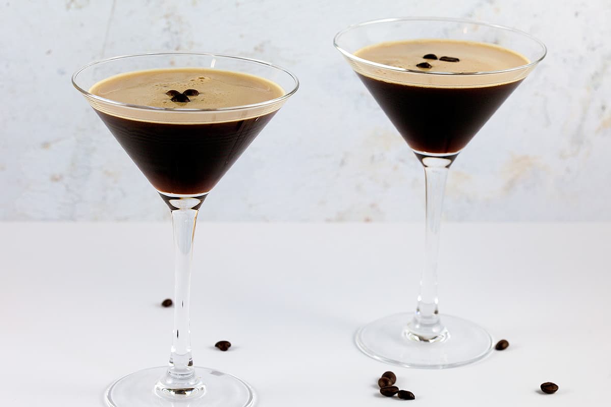 Espresso martini - coffee cocktail