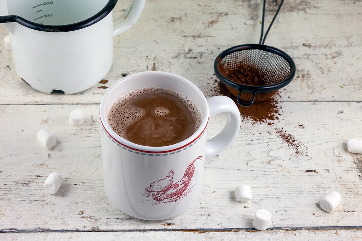 Homemade hot chocolate