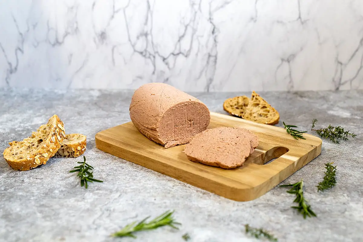 Faux gras (vegan) is foie gras without meat