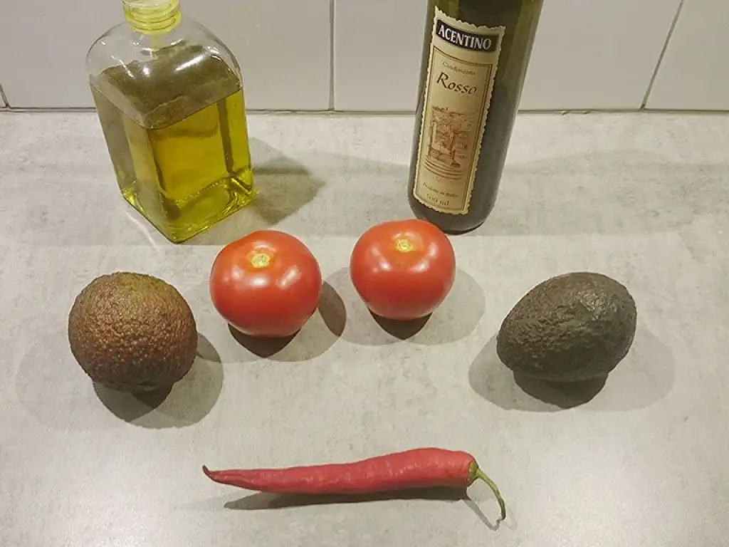 Guacamole ingredients