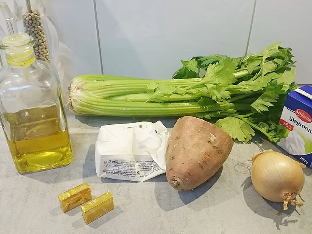 Celery soup ingredients
