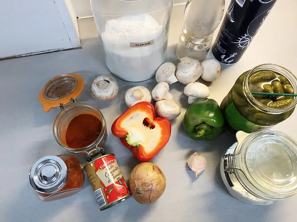 German gipsy sauce ingredients