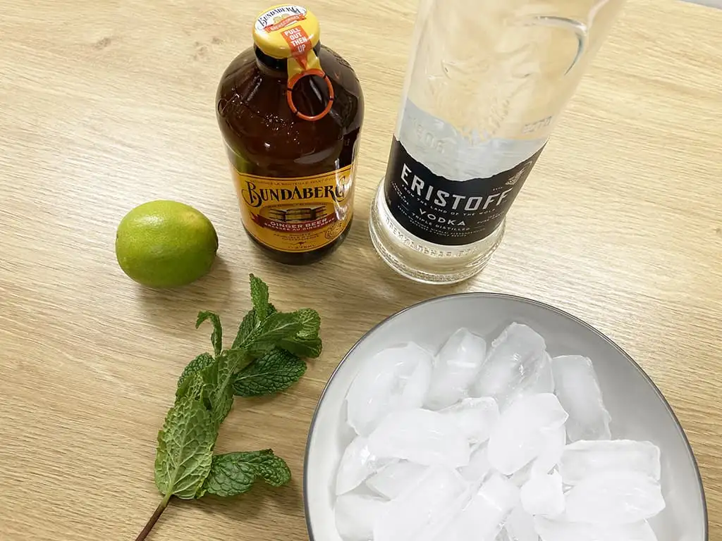 Moscow mule ingredients