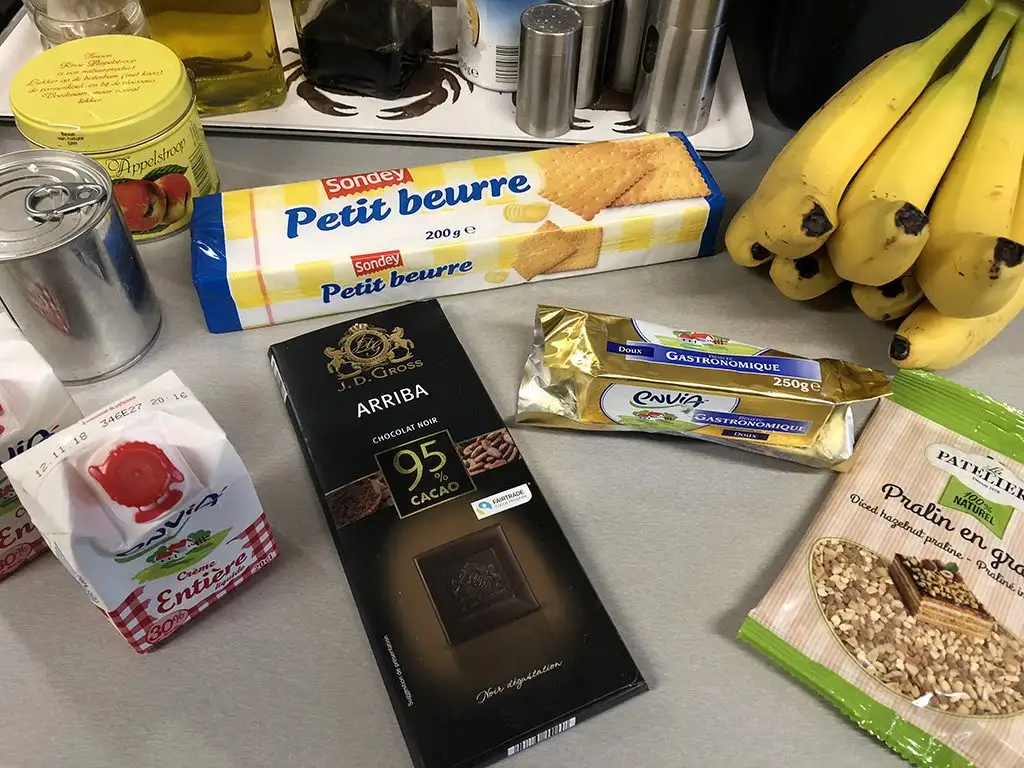 Banoffee pie ingredients
