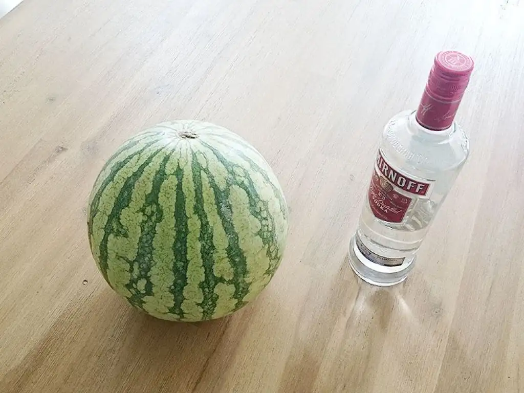 Drunken watermelon ingredients