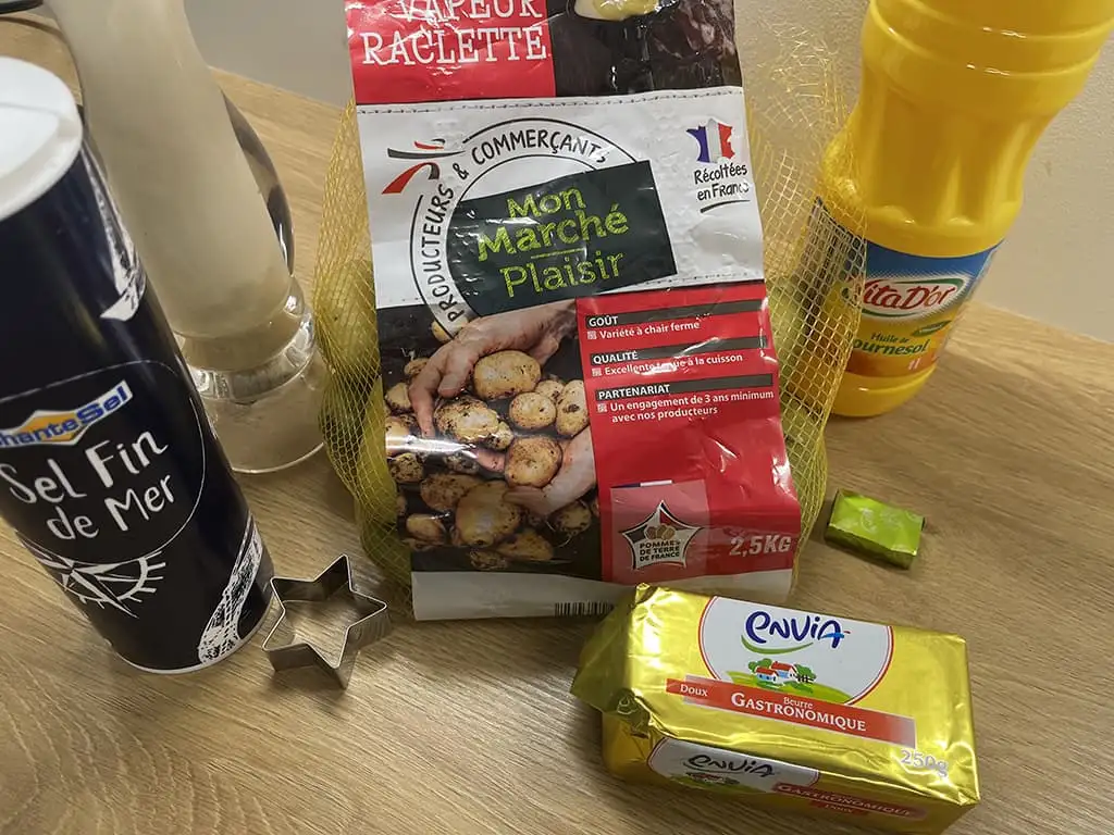Potato stars ingredients