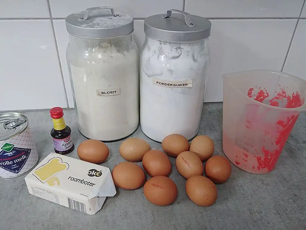 Hong kong-style egg tarts ingredients