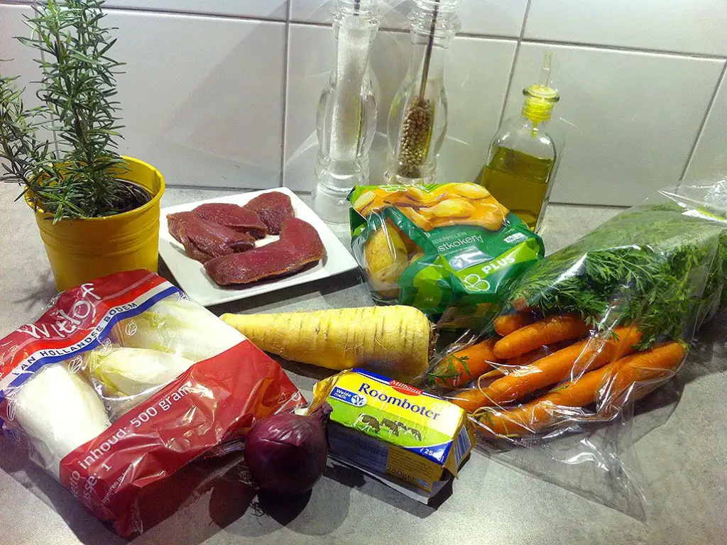 Kangaroo steak ingredients