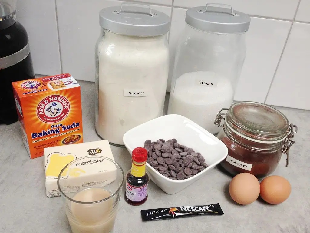 Bailey's Irish cream brownies ingredients