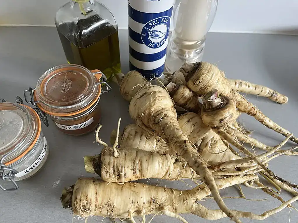 Parsnip fries ingredients