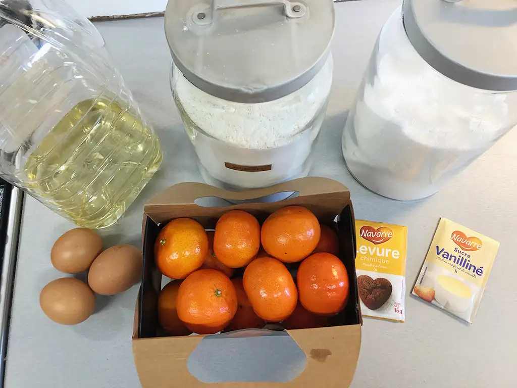 Clementine pie ingredients