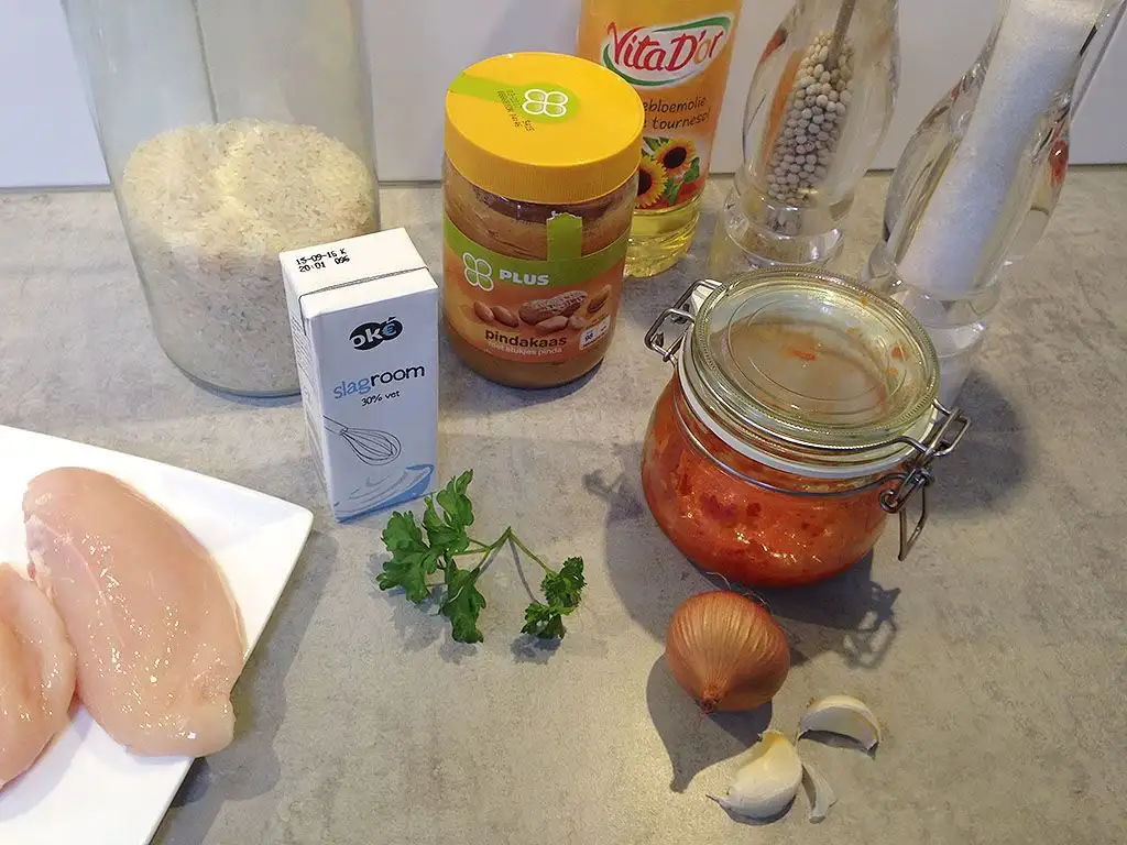 Easy spicy chicken ingredients