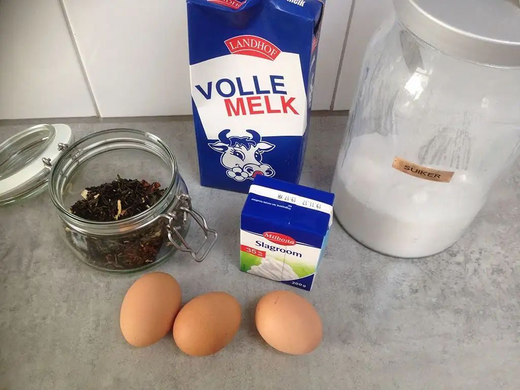 French green tea parfait ingredients