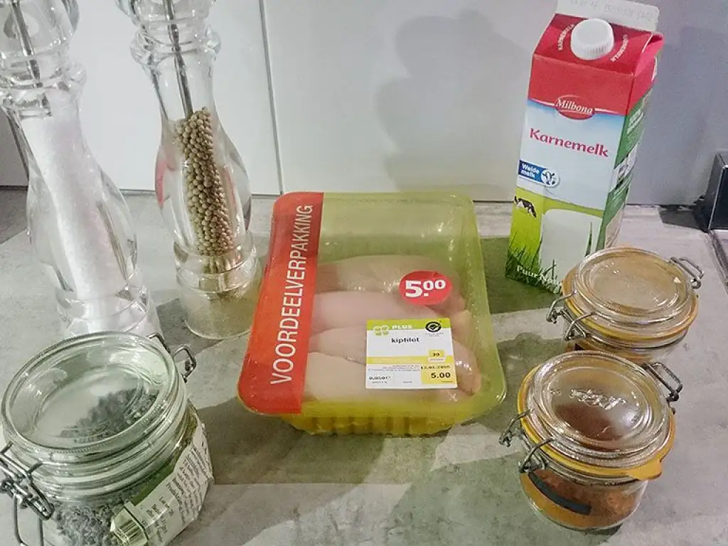Buttermilk fried chicken ingredients