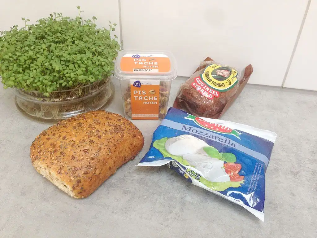Mozzarella grilled beef sandwich ingredients