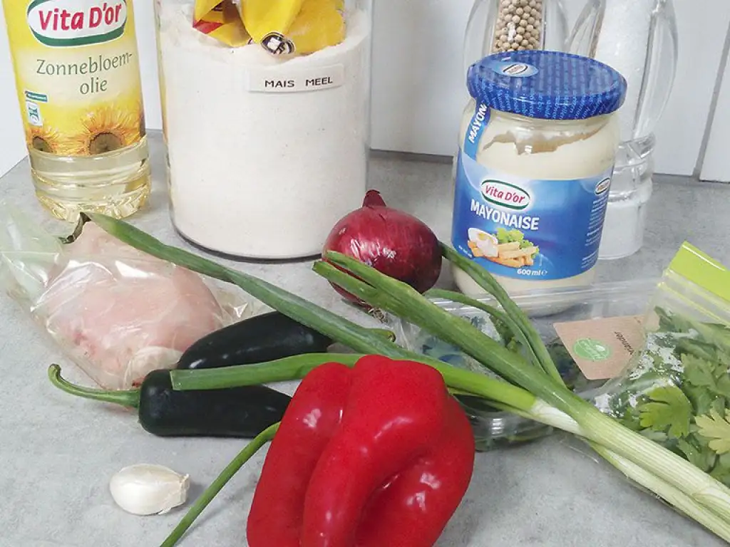 Arepas ingredients