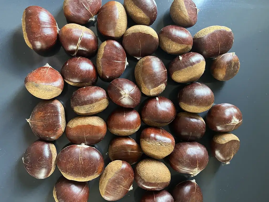 How to roast chestnuts ingredients