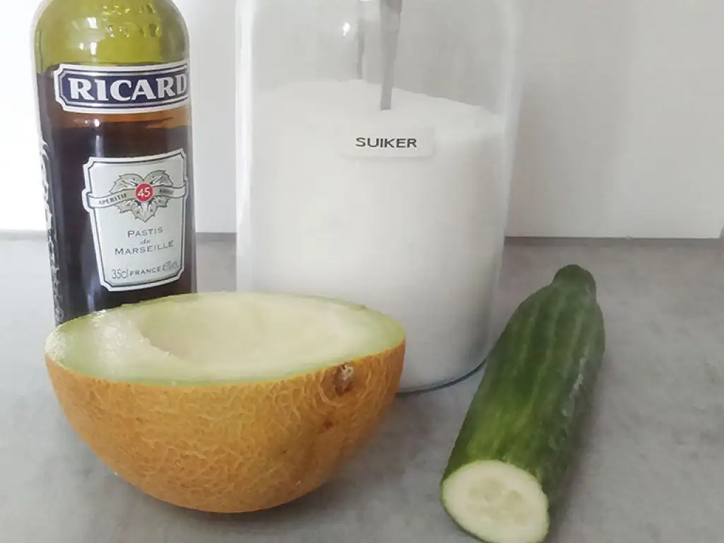 Galia melon cucumber cocktail ingredients
