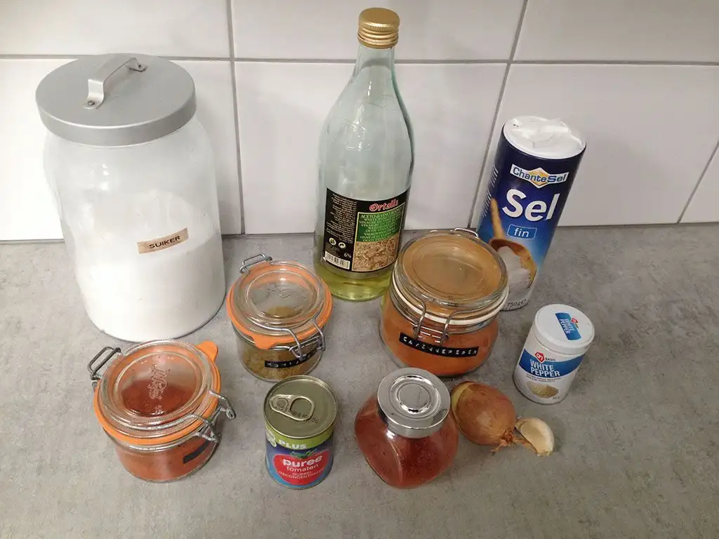 Taco sauce ingredients