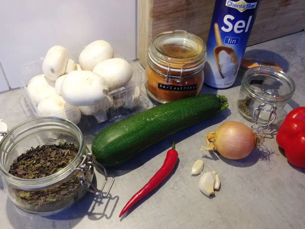 Oven baked stuffed mushrooms ingredients