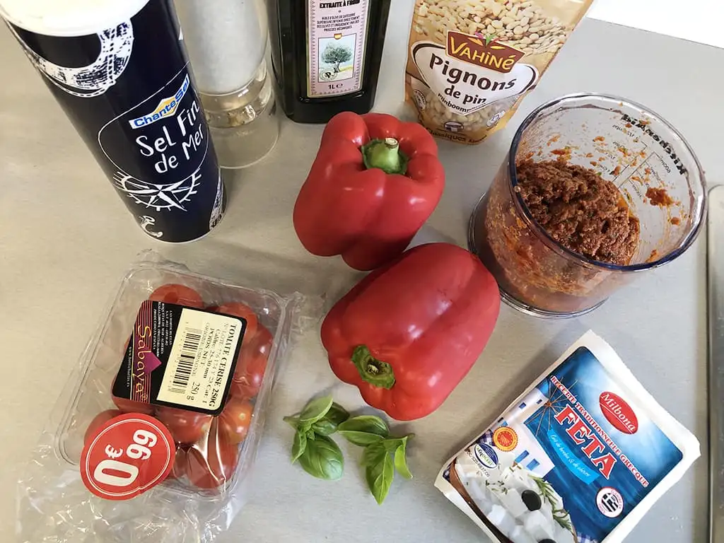 Grilled stuffed peppers ingredients