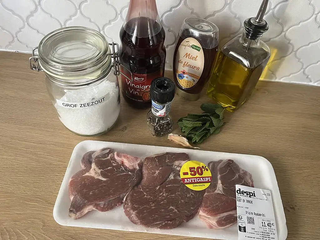 Marinade for lamb ingredients