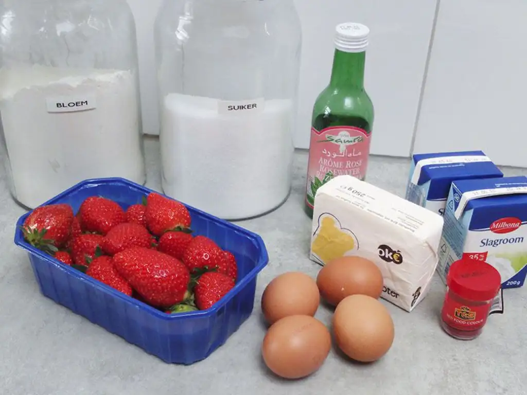 Strawberry eclairs ingredients