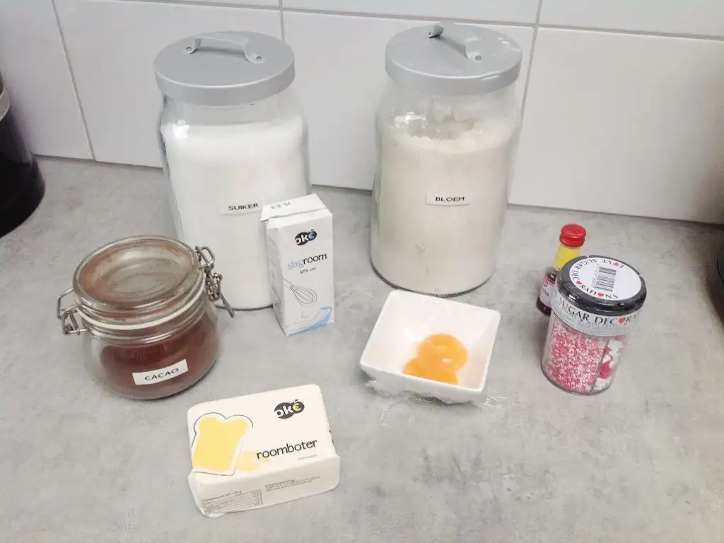 Chocolate thumbprint cookies ingredients