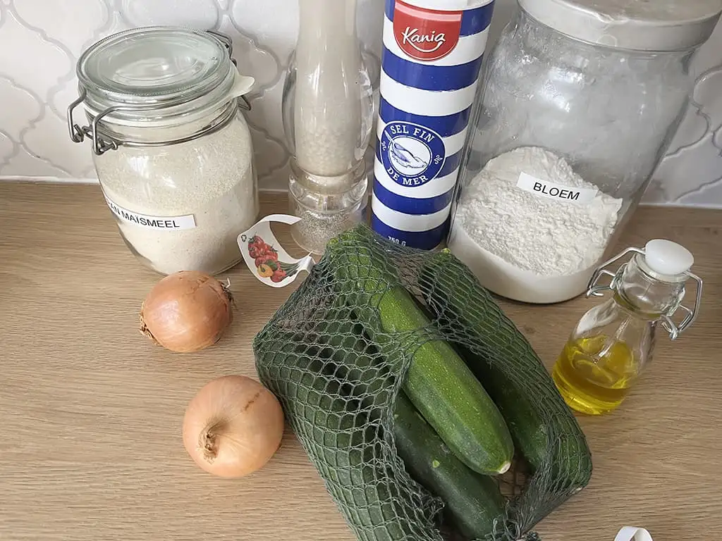 Italian scarpaccia ingredients