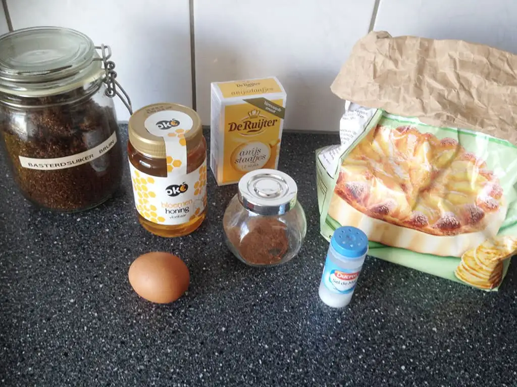 Pepernoten - Dutch tiny cookies ingredients
