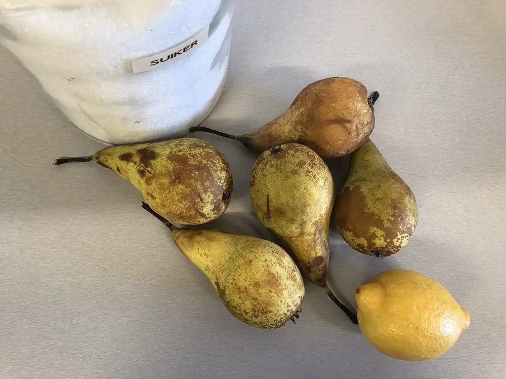 Pear sorbet ingredients