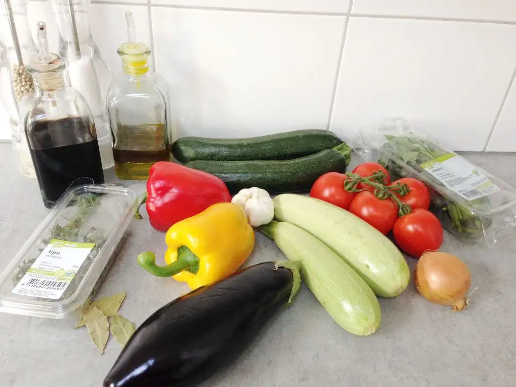 Remy’s ratatouille ingredients