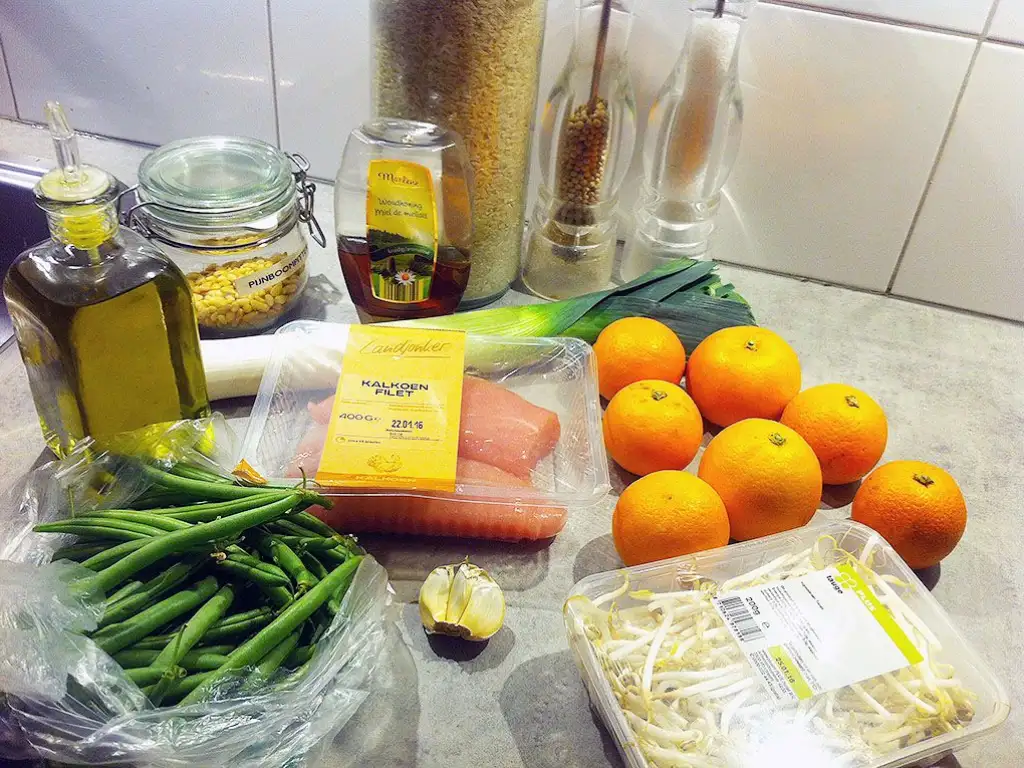 Grilled turkey breast with blood orange dressing ingredients