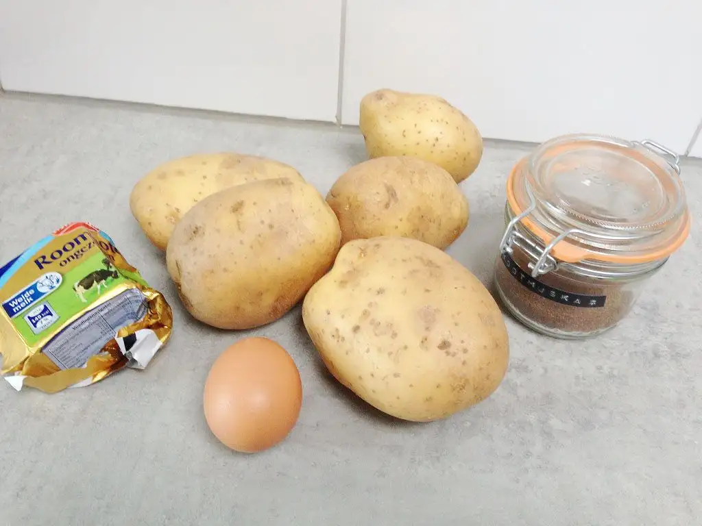 Pommes duchesse ingredients