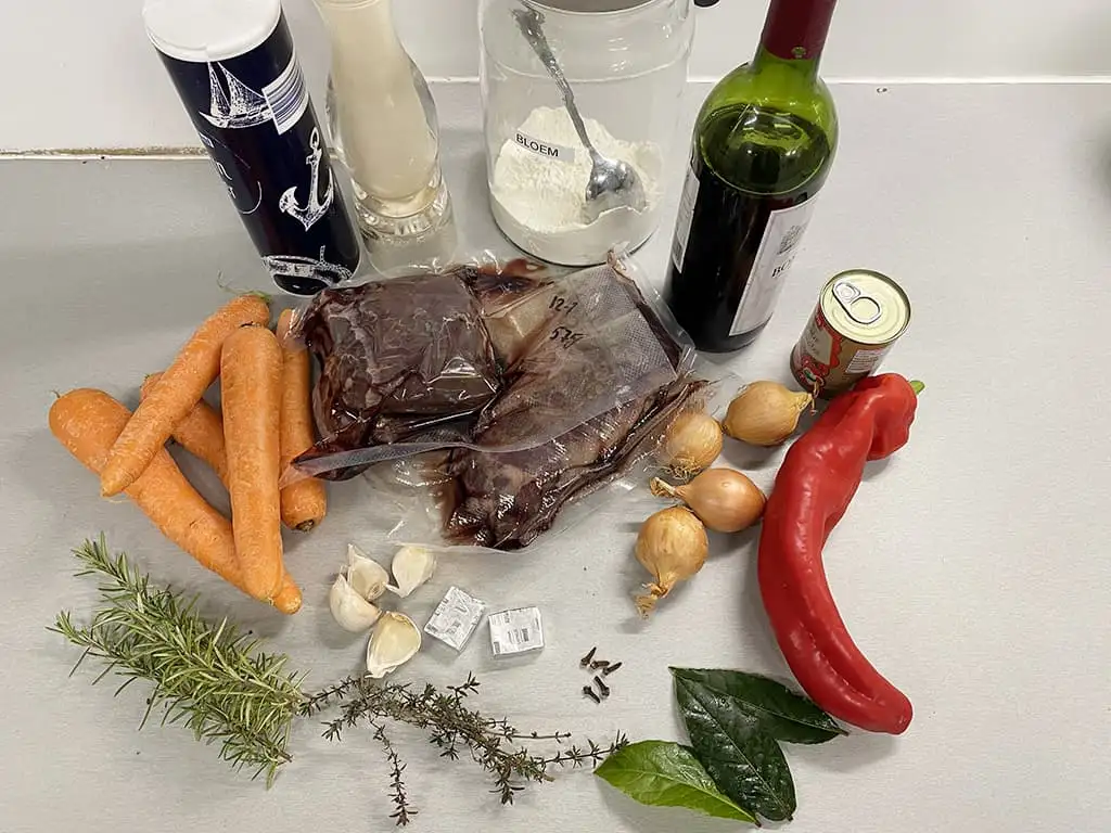 Italian beef stew ingredients