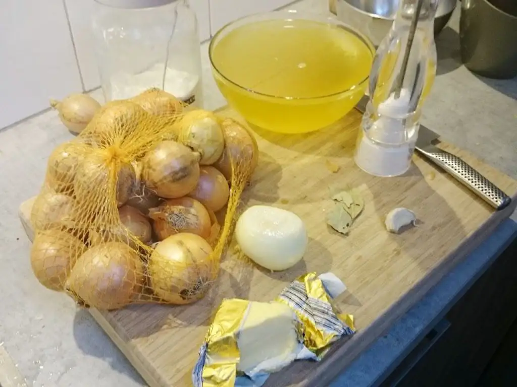 French onion soup ingredients