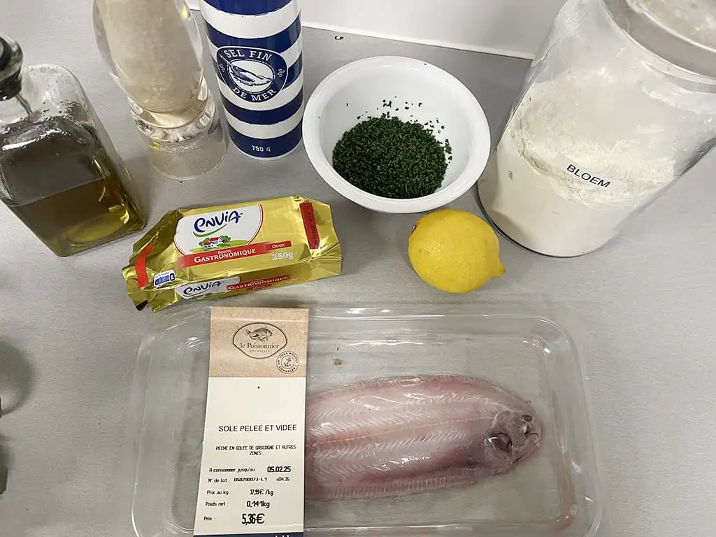 How to pan fry sole fish ingredients
