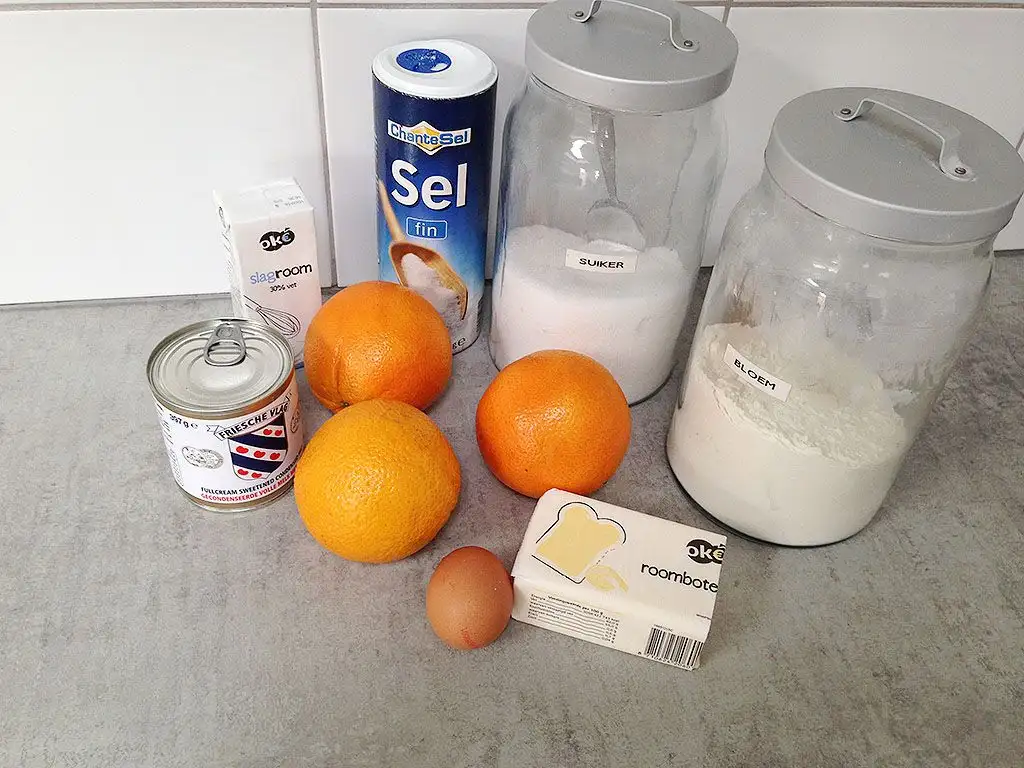 Mini orange pies ingredients