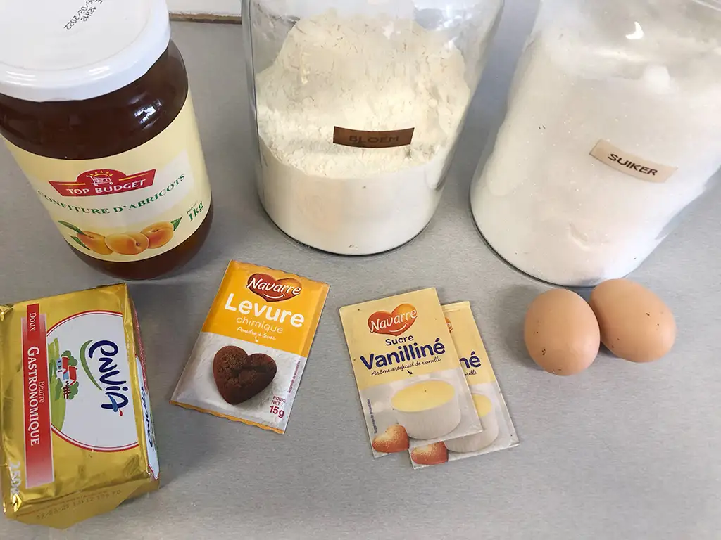 Dutch linzenvlaai ingredients