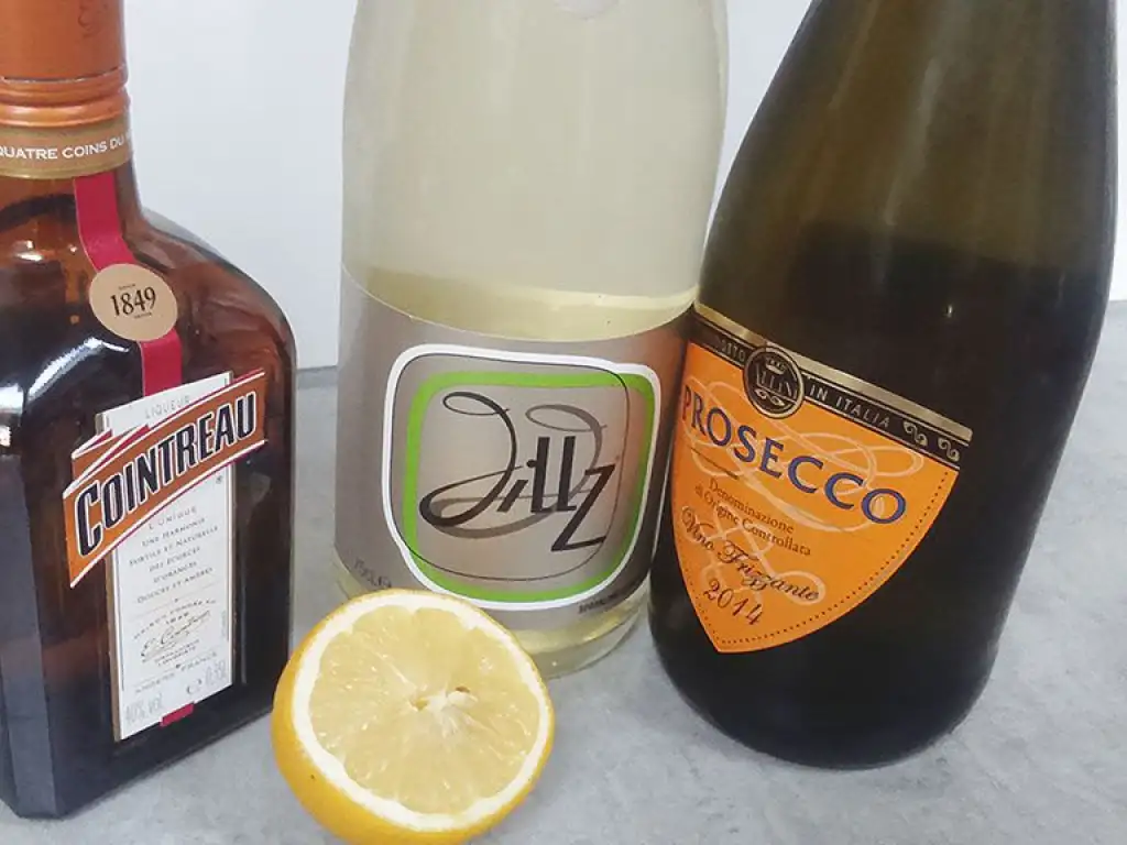 Jack Cools cocktail ingredients