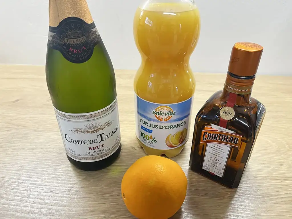 Mimosa cocktail ingredients