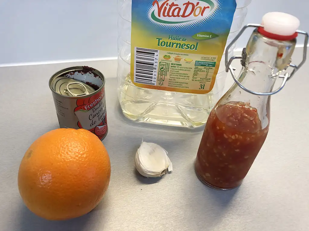 Babi panggang sauce ingredients