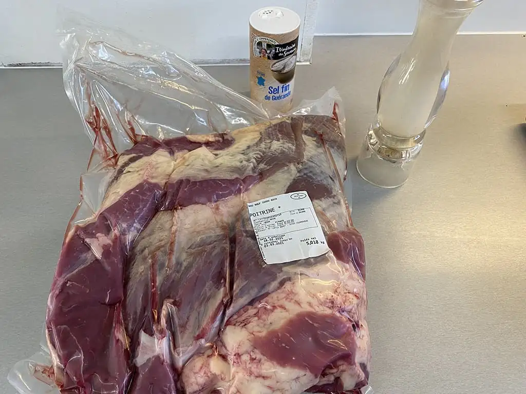 Smoked beef brisket ingredients