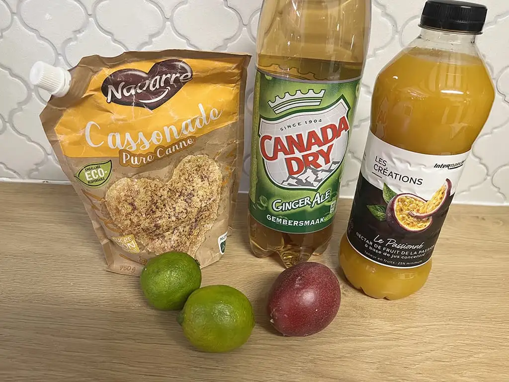 Ipanema mocktail ingredients