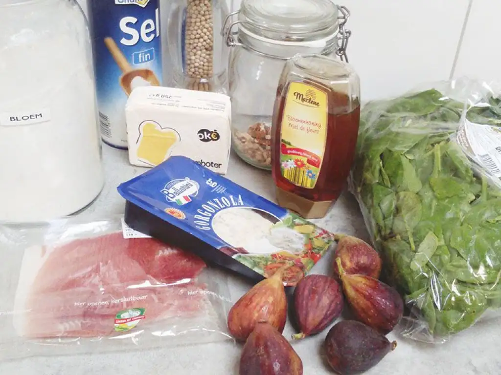 Figs pie ingredients