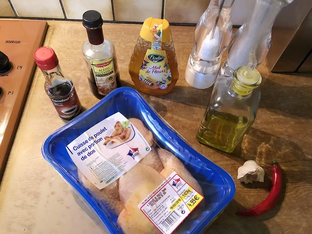 Honey balsamic chicken ingredients