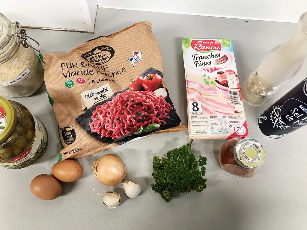 Meatloaf ingredients